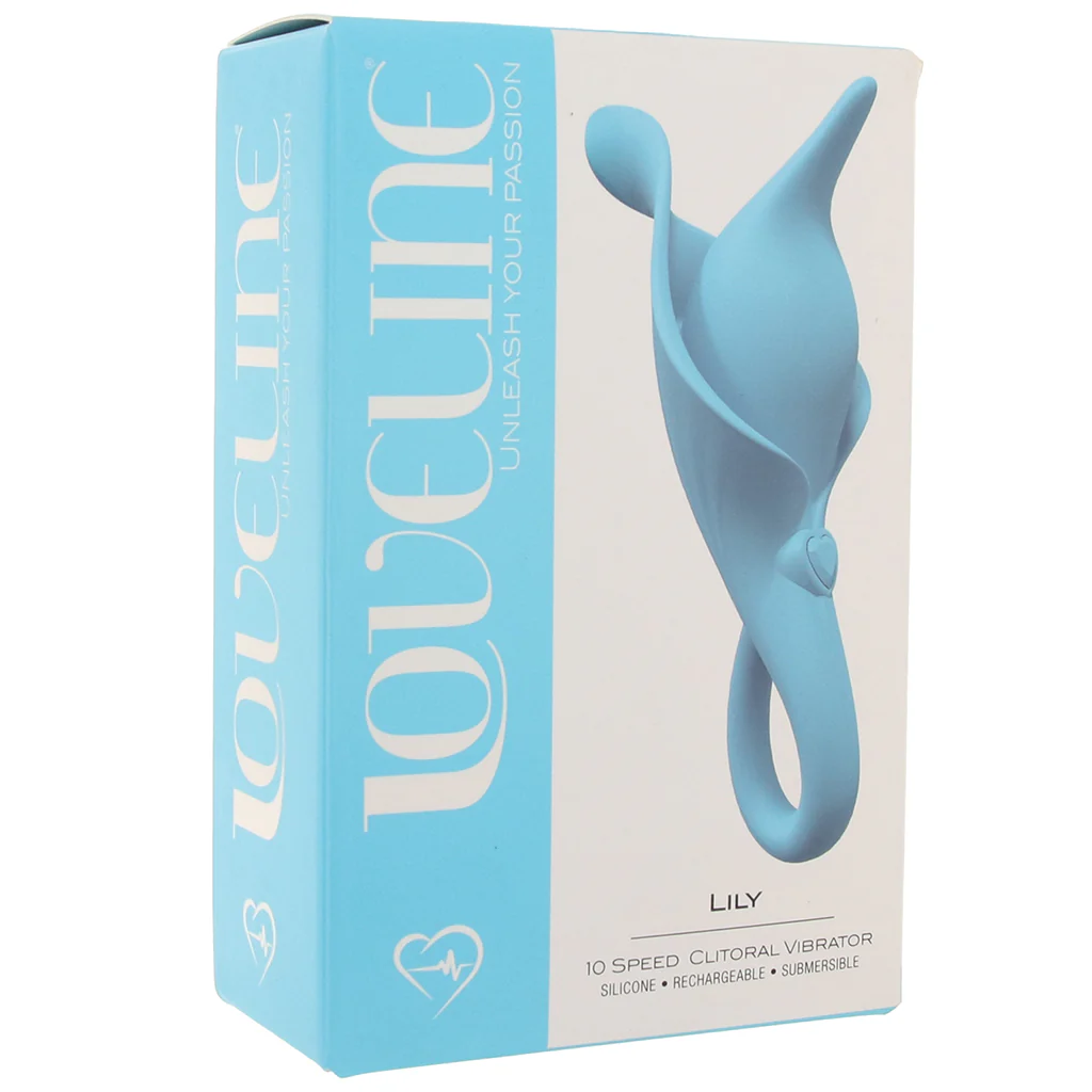 Loveline Lily Clitoral Vibe in Blue - Image 9