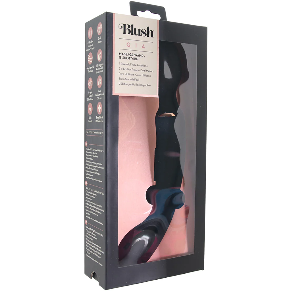 Gia Massage Wand and G-Vibe in Black - Image 6