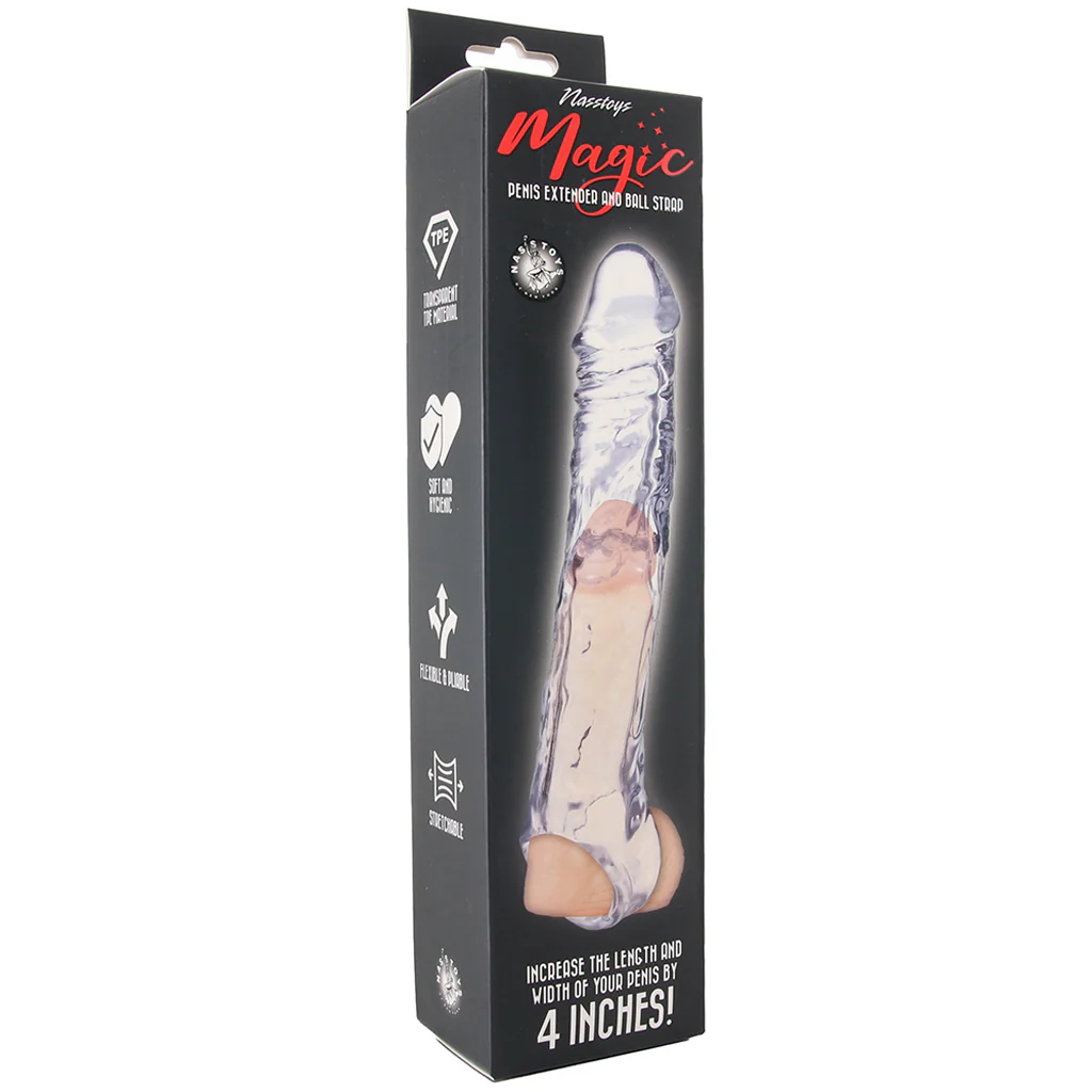 Magic 4 Inch Penis Extender and Ball Strap - Image 6
