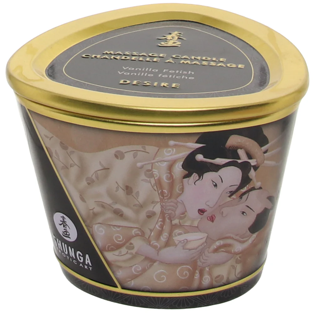 Massage Candle 5.7oz in Vanilla Fetish - Image 3