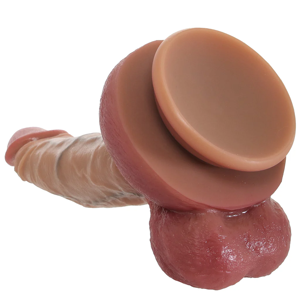 Master Series 9 Inch Silicone Dildo with Harness - Image 6