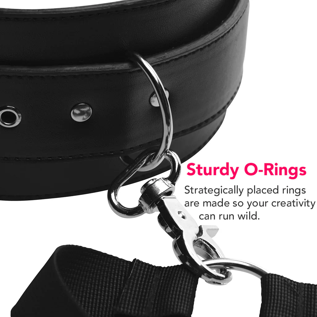 Master Series Acquire Thigh Harness with Cuffs - Image 5