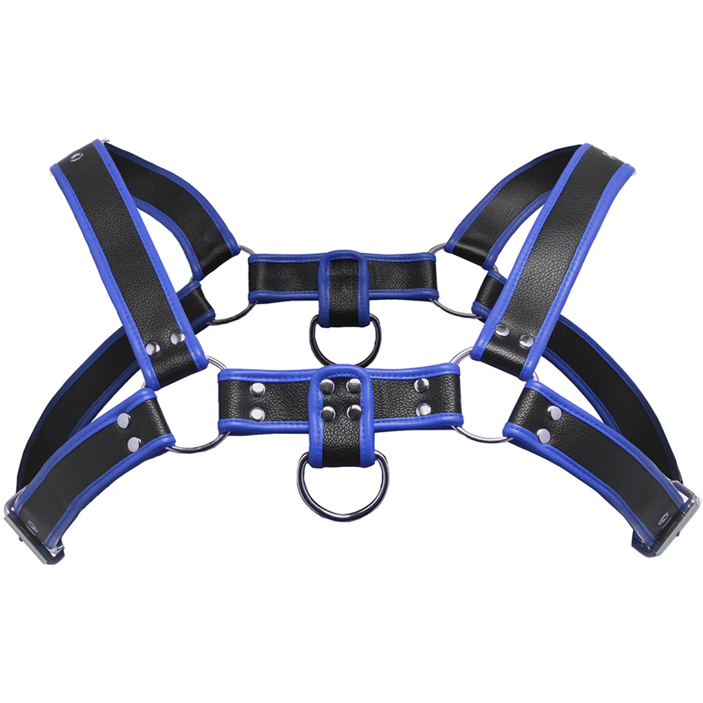 Master Series Bulldog Harness in Blue - Image 2