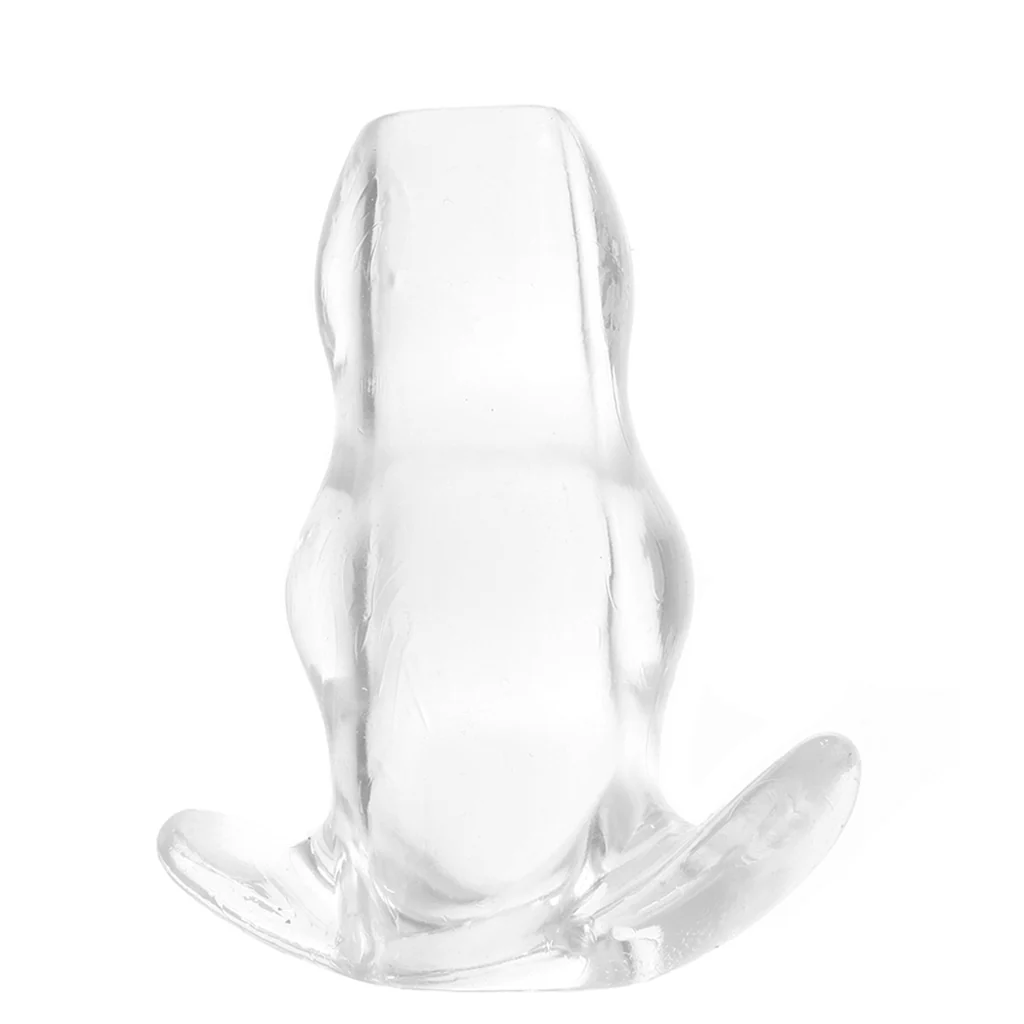 Master Series Clear View Hollow Anal Plug