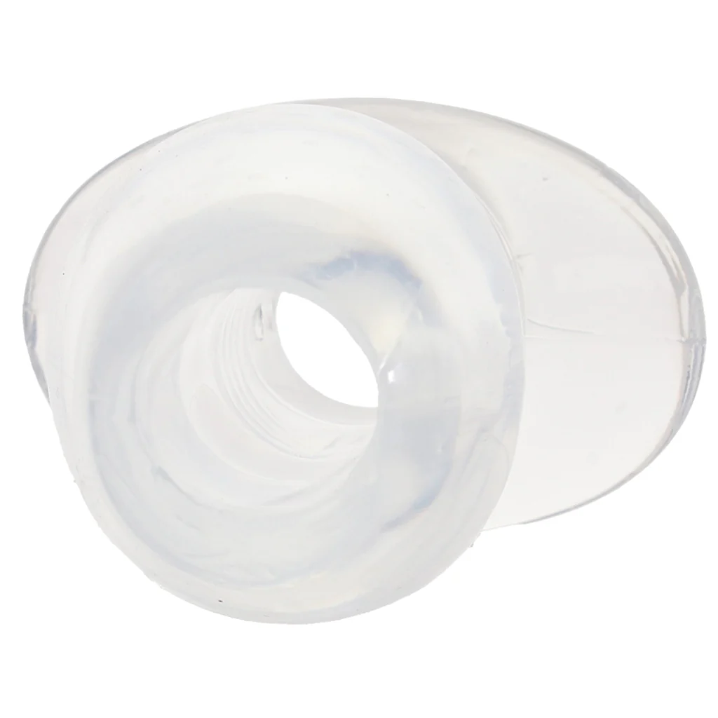 Master Series Dicked Hollow Anal Plug in Small - Image 3