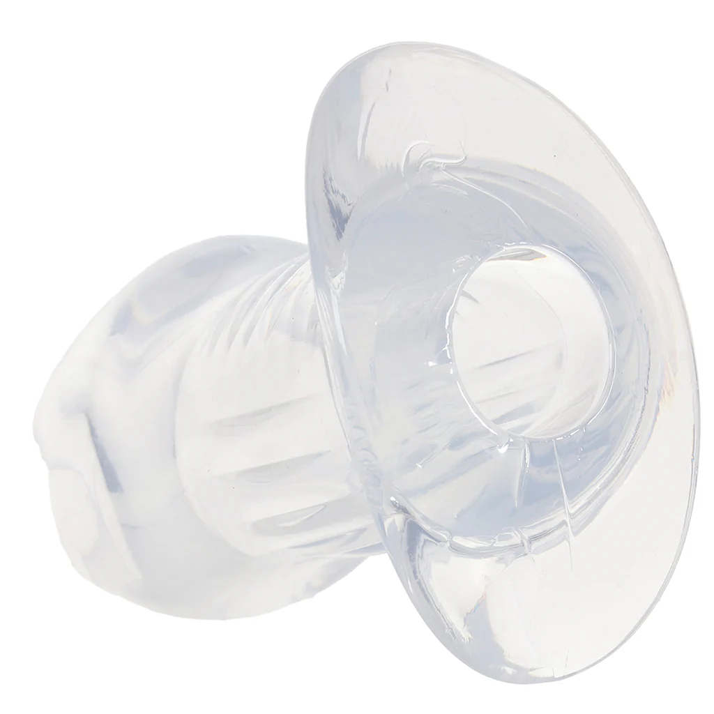 Master Series Dicked Hollow Anal Plug in Small - Image 5