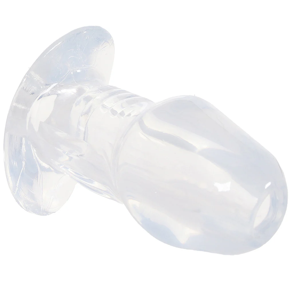 Master Series Dicked Hollow Anal Plug in Small - Image 7