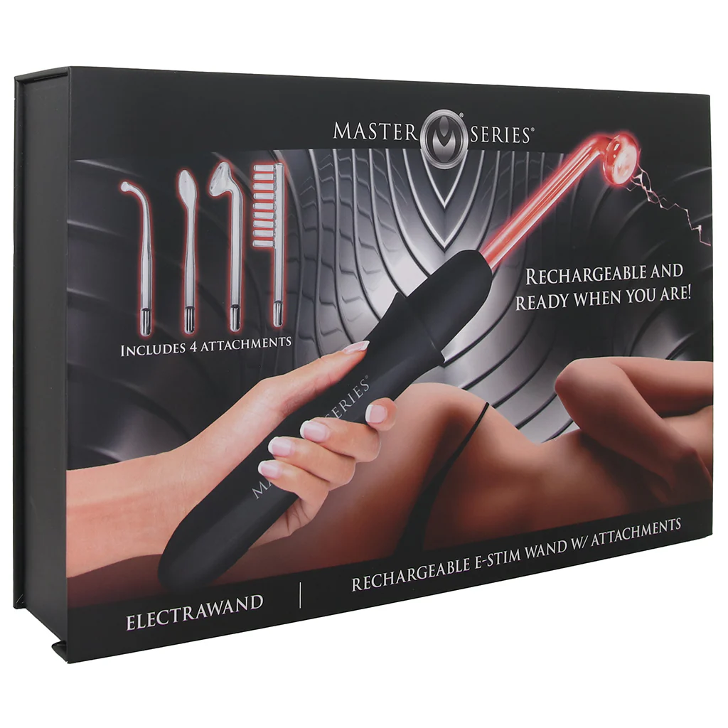 Master Series Electrawand E-Stim Set in Black - Image 9