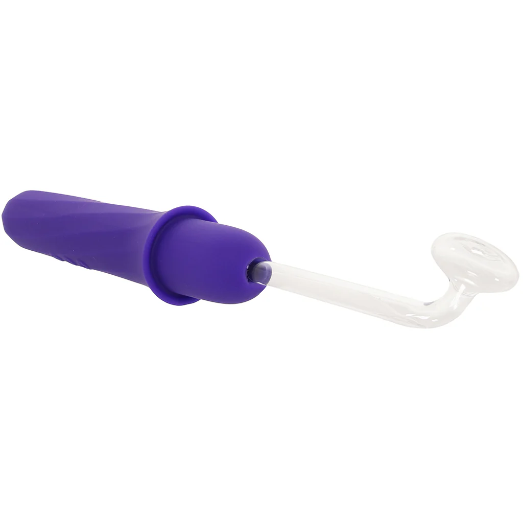 Master Series Elektra Rechargeable E-Stim Wand in Purple - Image 6