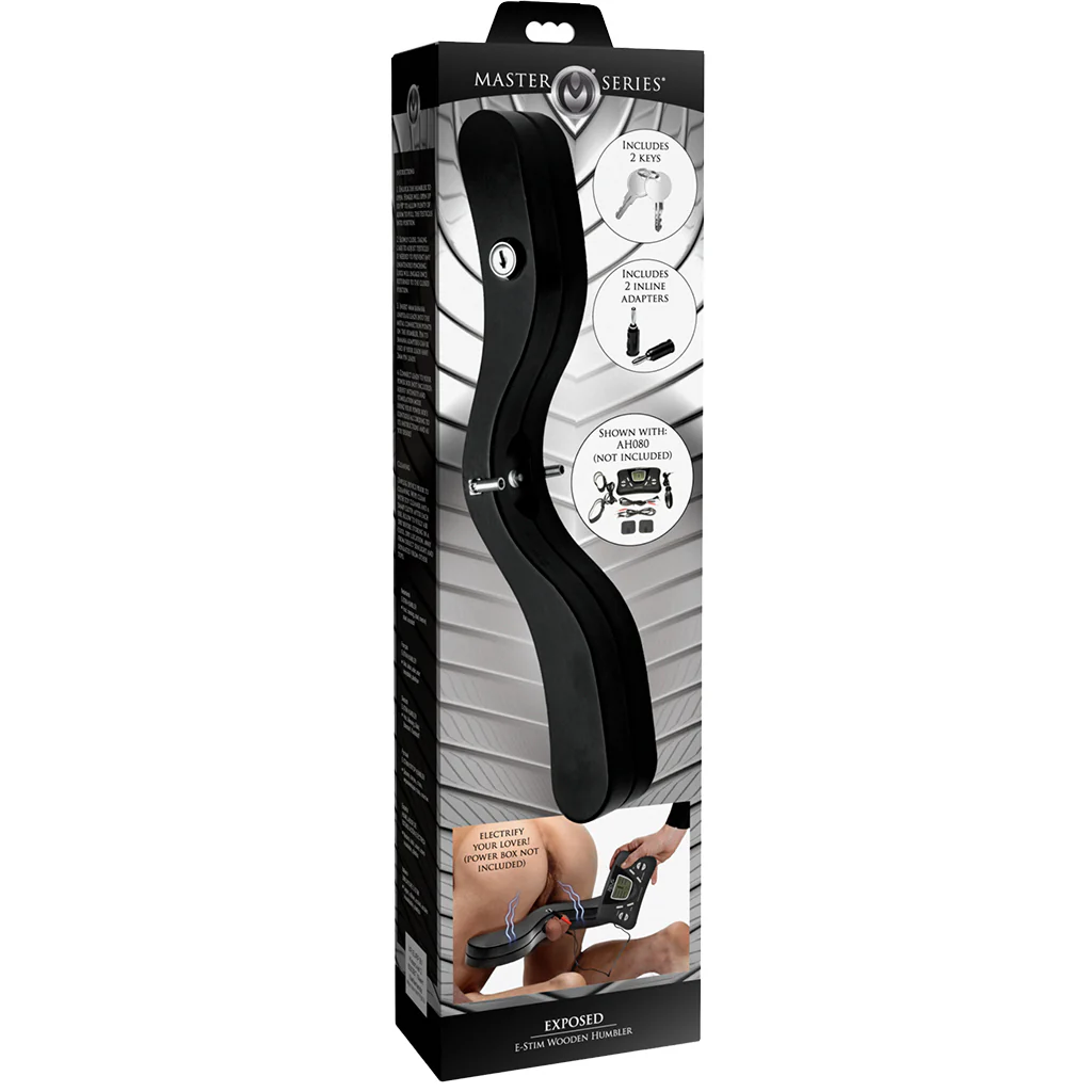 Master Series Exposed E-Stim Wooden Humbler - Image 9