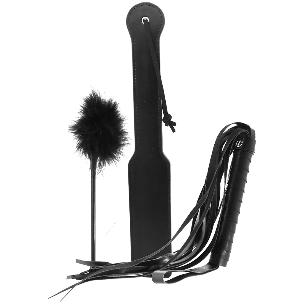 Master Series Hook Up 10 Piece Plush Bondage Set - Image 4