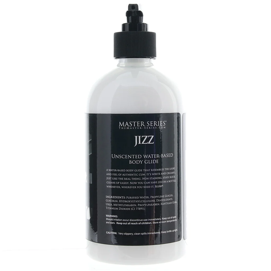 Master Series Jizz Unscented Lubricant in 16oz/488ml - Image 2