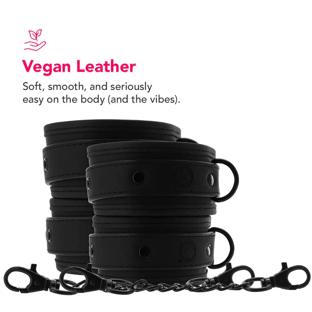 Master Series Kinky Comfort Wrist & Ankle Cuff Set - Image 3