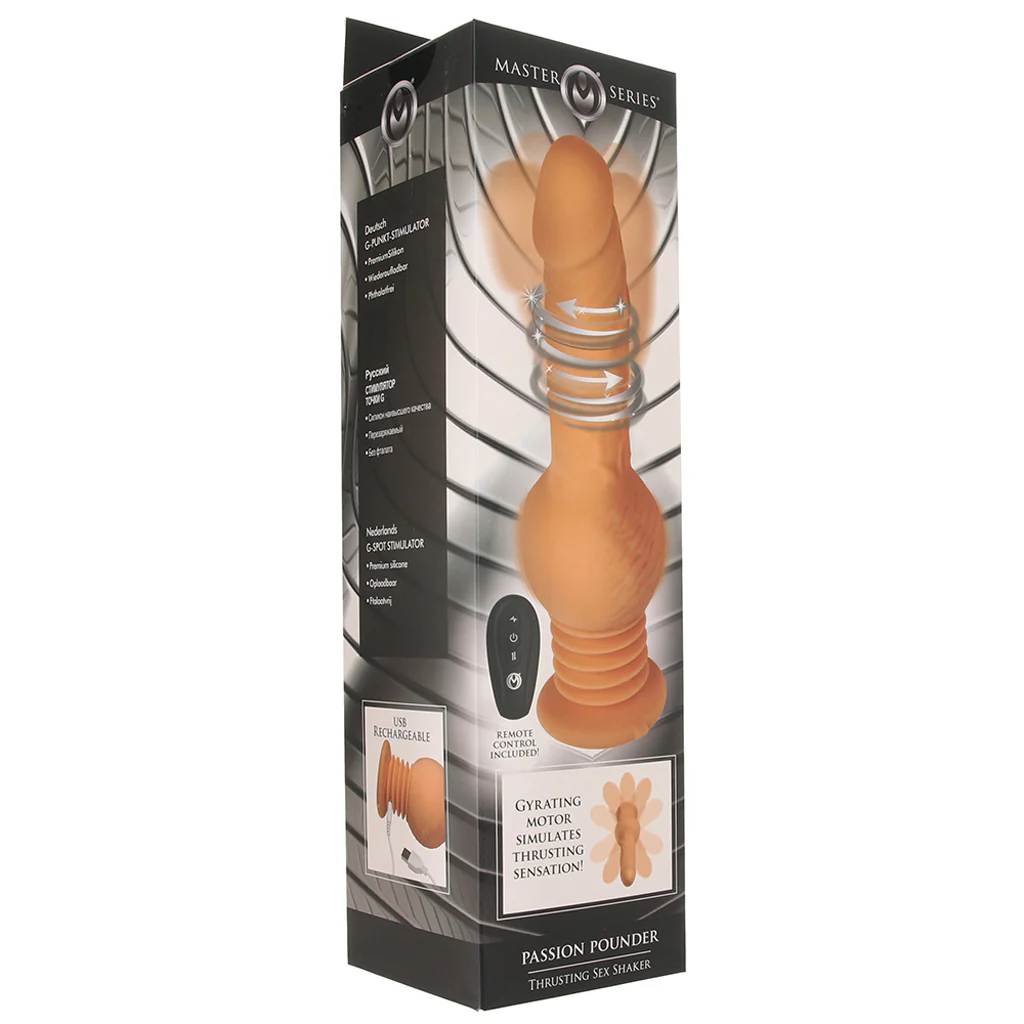 Master Series Passion Pounder Thrusting Vibe - Image 6