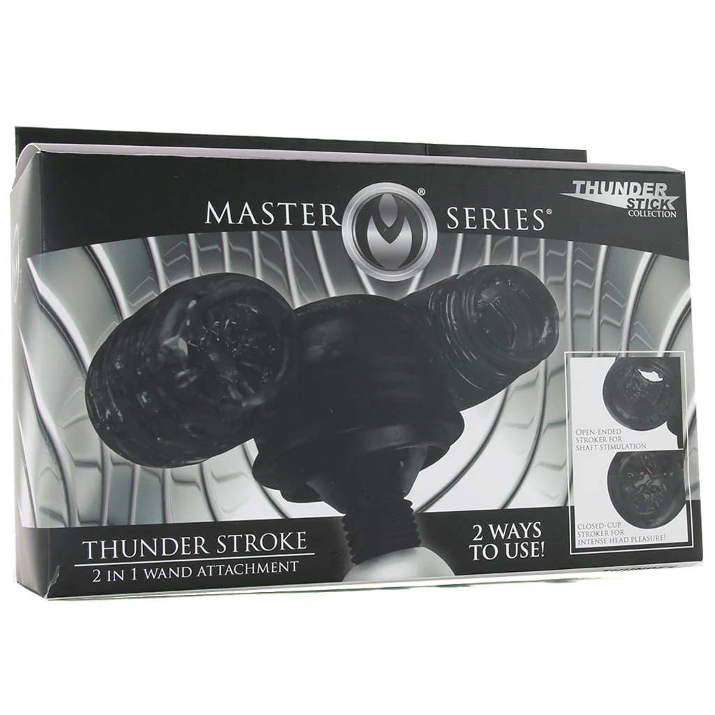 Master Series Thunder Stroke 2 in 1 Wand Attachment - Image 6