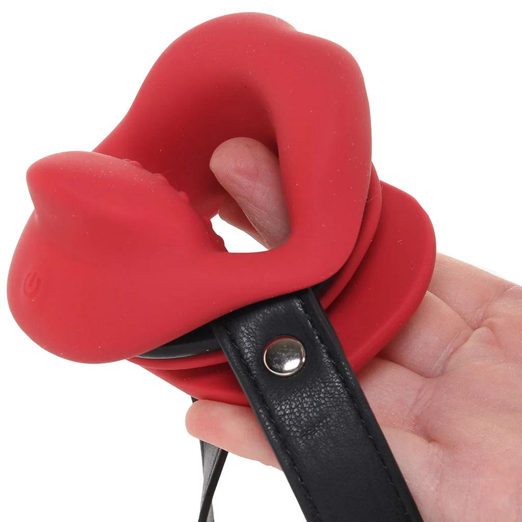 Master Series Vibrating Sissy Mouth Gag - Image 5