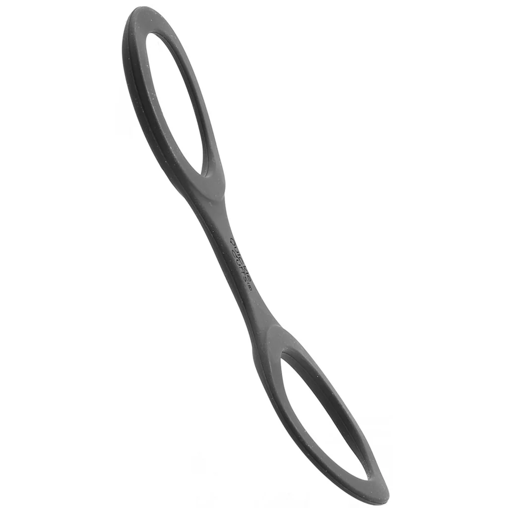 Medium Silicone Quickie Cuffs in Black - Image 3