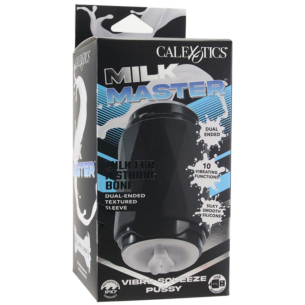 Milk Master Vibro Squeeze Pussy Stroker - Image 6