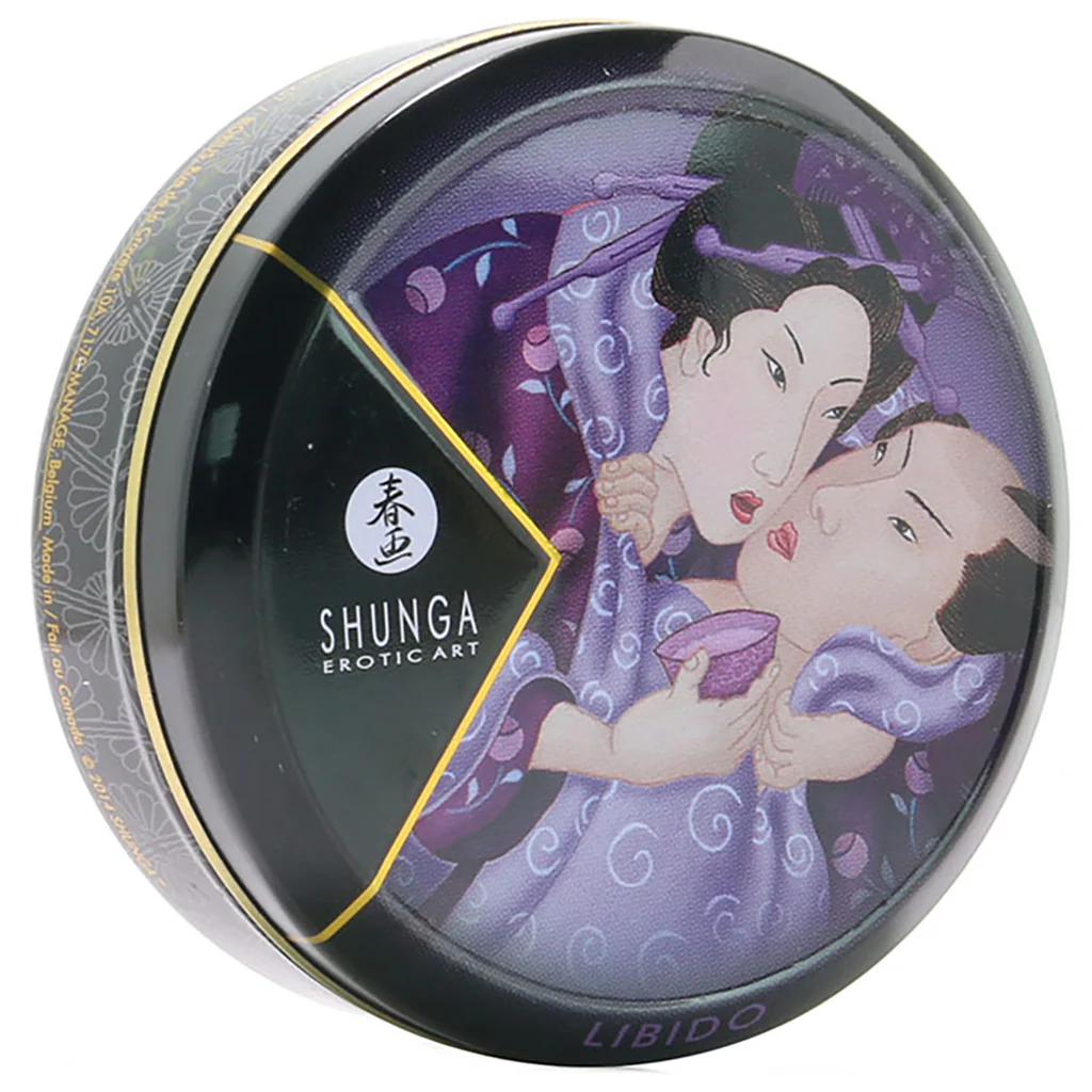 Libido Mini Massage Candle 1oz/30ml in Exotic Fruits - Image 6