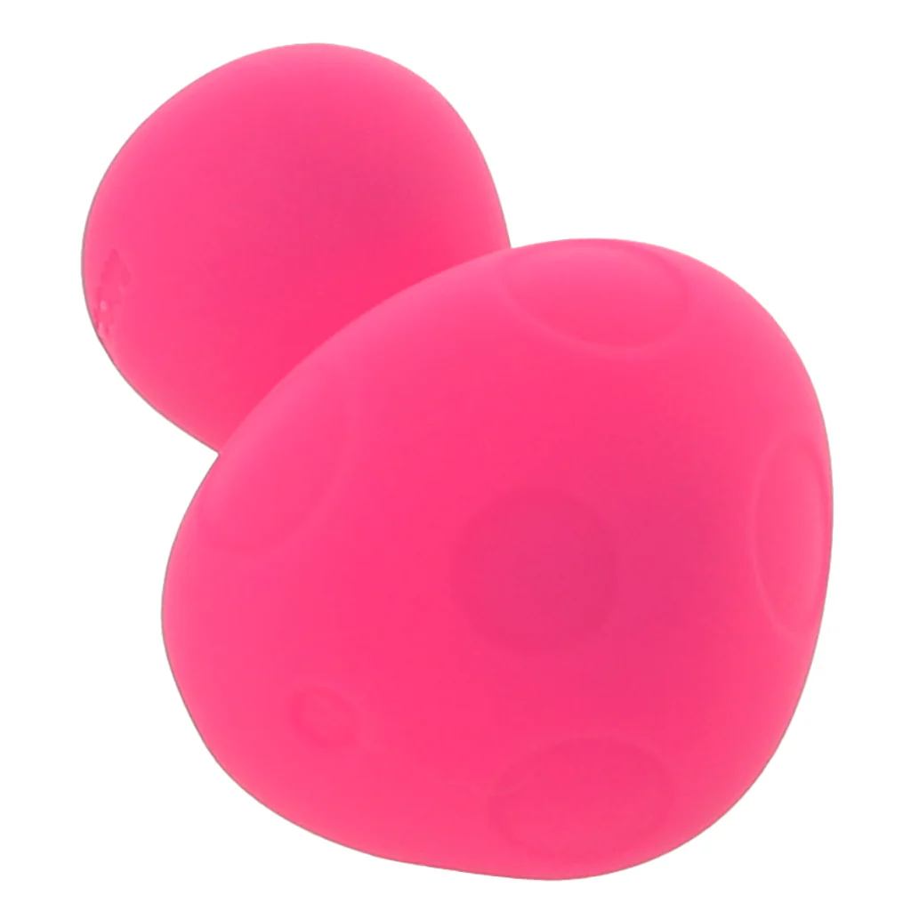 Mochi Silicone Mushroom Mini Vibe in Pink - Image 3