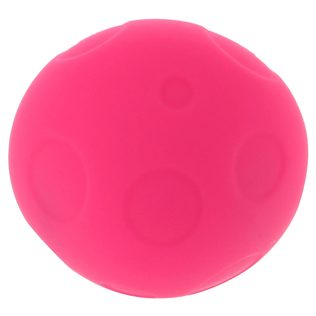 Mochi Silicone Mushroom Mini Vibe in Pink - Image 5