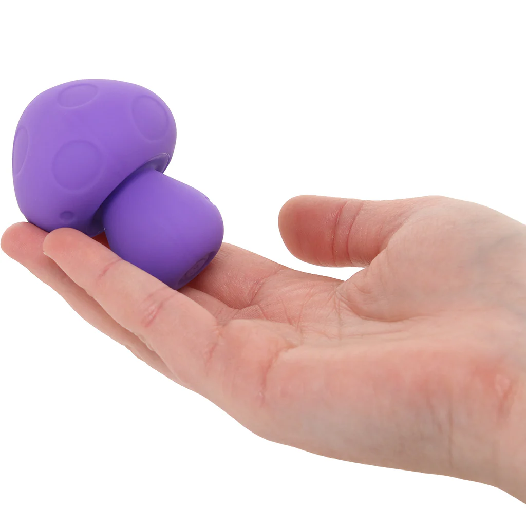 Mochi Silicone Mushroom Mini Vibe in Purple - Image 4