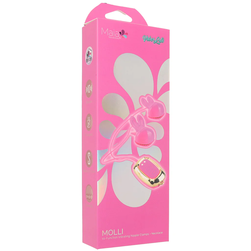 Molli Vibrating Nipple Clamps - Image 9