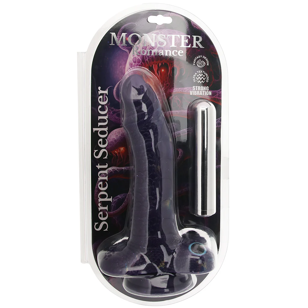 Monster Romance Serpent Seducer Dildo with Bullet Vibe - Image 9