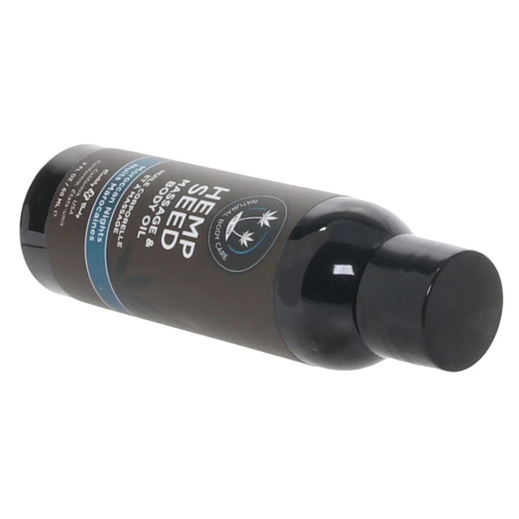 Hemp Seed Massage Oil 2oz/60ml in Moroccan Nights - Image 3