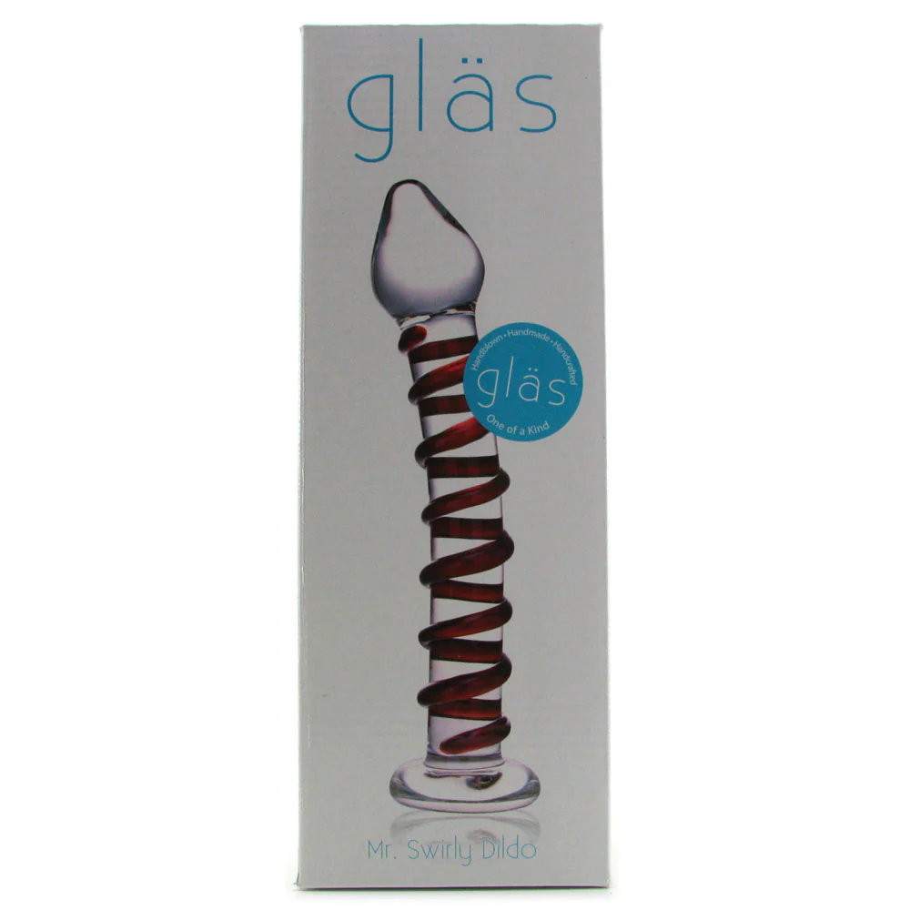 gläs Mr. Swirly Glass Dildo - Image 6