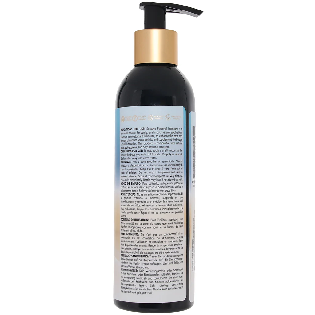 Natural Water Based Lube in 8.12oz/240ml - Image 3