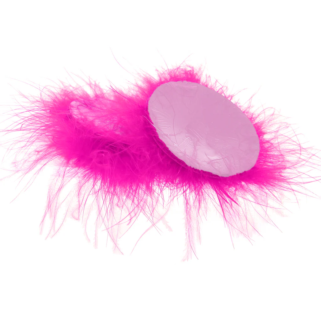 Nipple Couture Pink Marabou Covers - Image 5