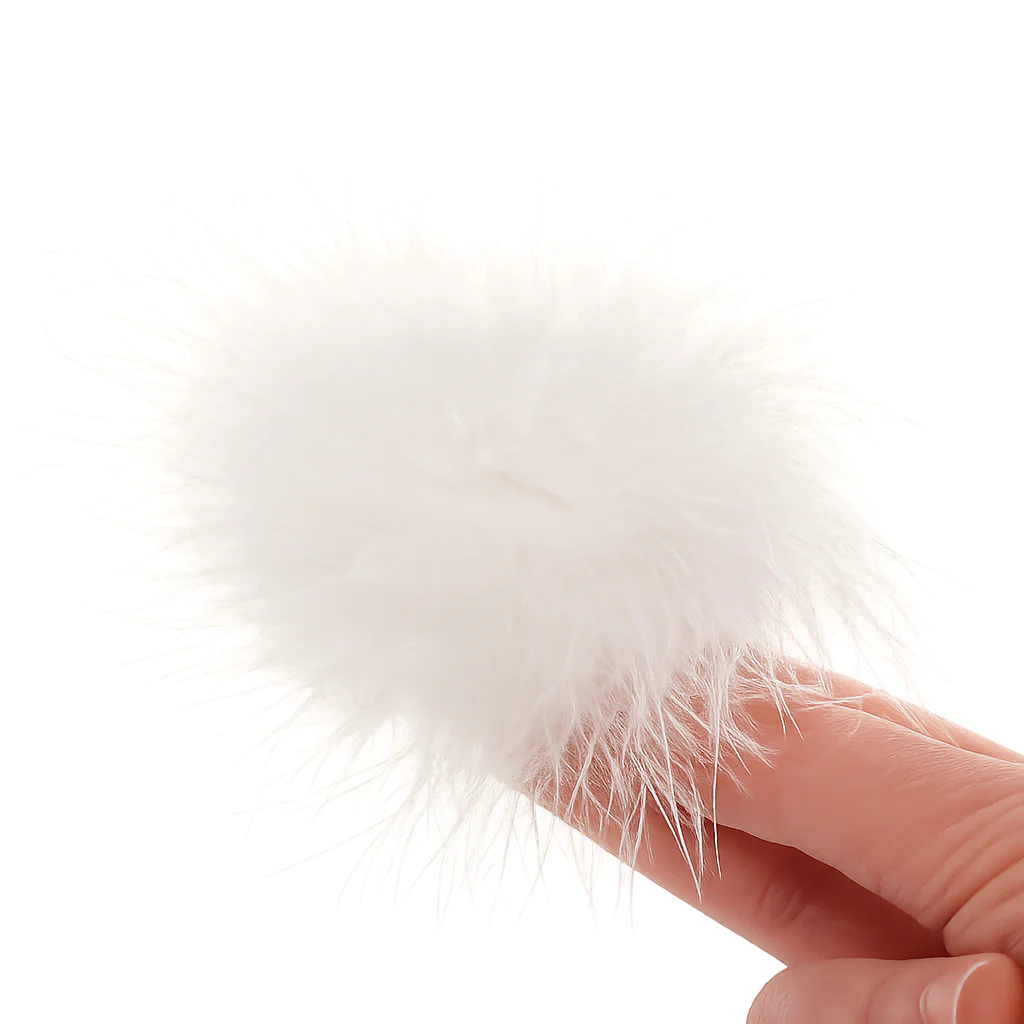 Nipple Couture White Marabou Covers - Image 4