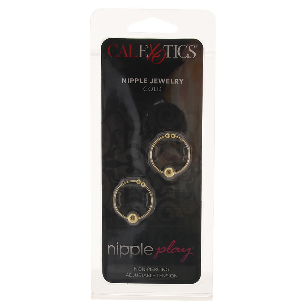 nipple play Non-Piercing Nipple Jewelry in Gold - Image 6