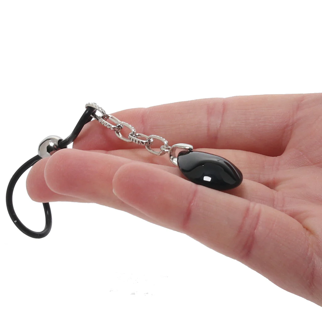 nipple play Non-Piercing Nipple Jewelry in Onyx - Image 4