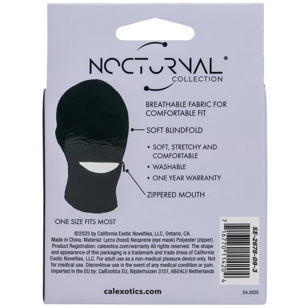 Nocturnal Collection Breathable Fetish Hood - Image 8