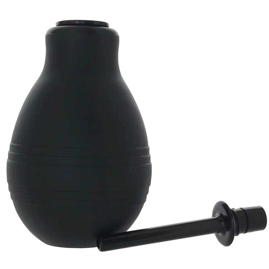 One-Way Anal Douche in Black - Image 3