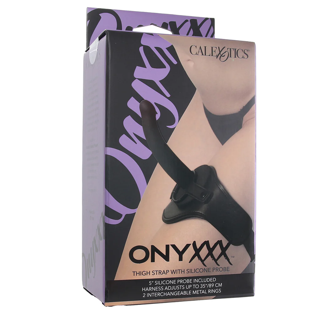 Onyxxx Thigh Strap-On with 5 Inch Silicone Probe - Image 6