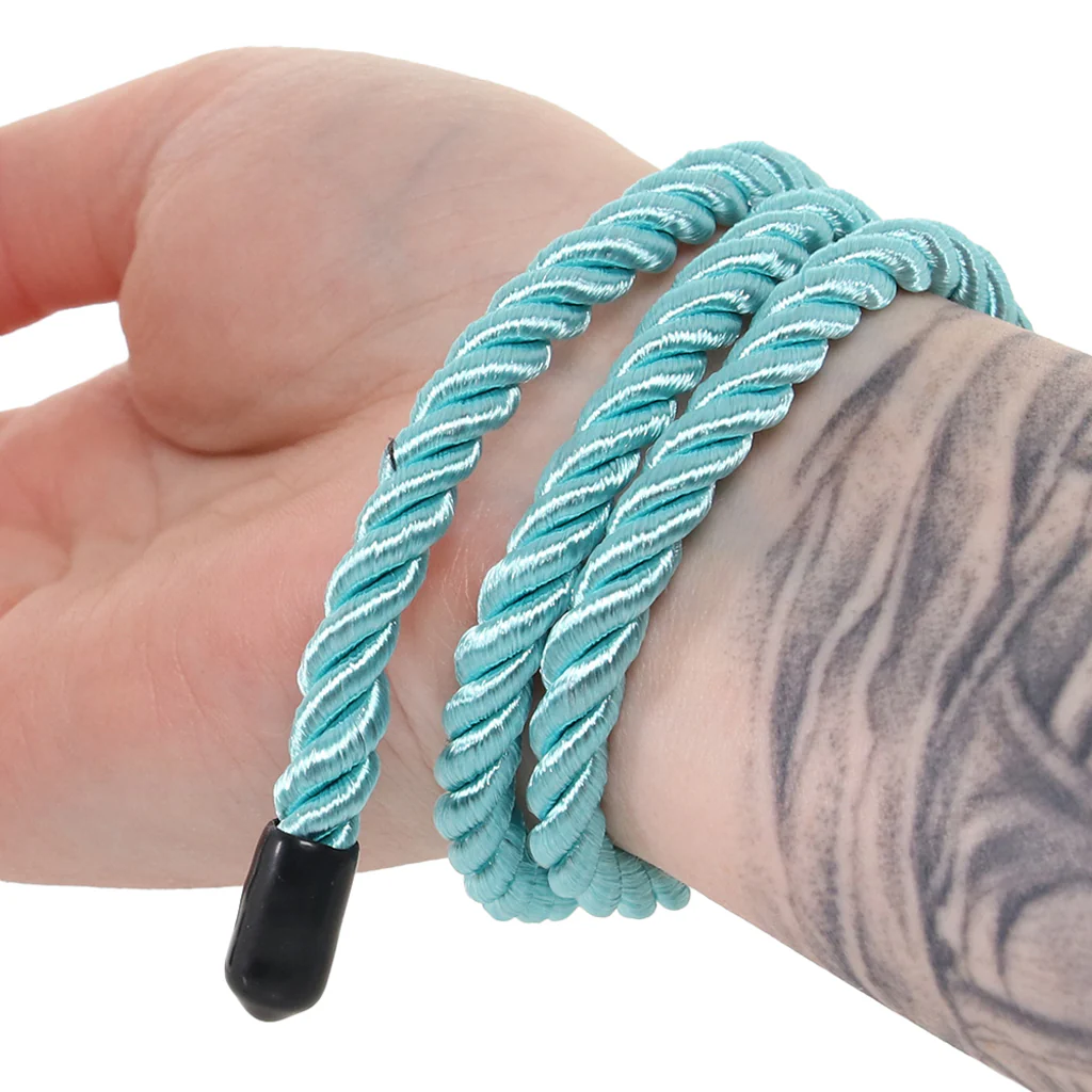 Ouch! 32.8'/10m Bondage Rope in Blue - Image 2