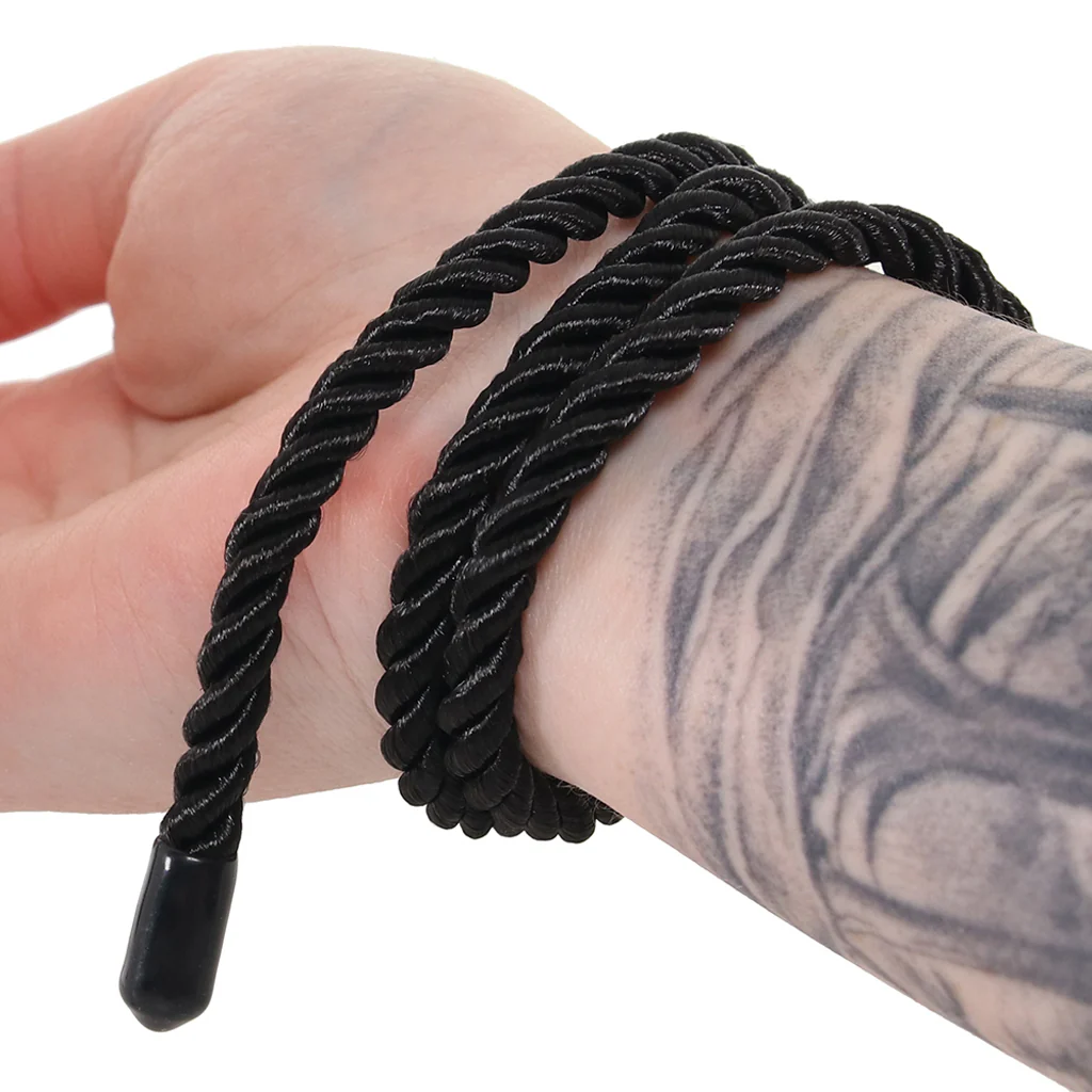 Ouch! 32.8'/10m Bondage Rope in Black - Image 2