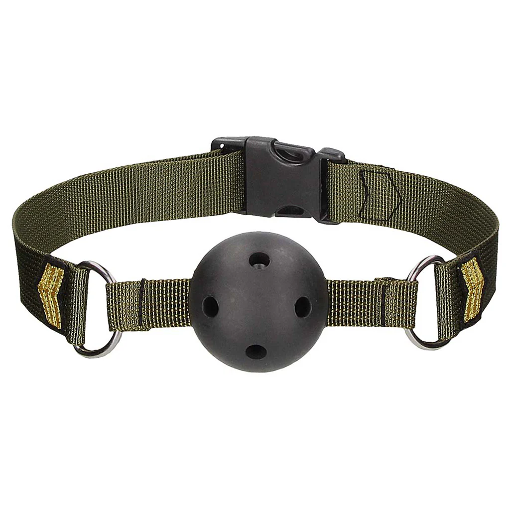 Ouch! Army Themed Breathable Ball Gag