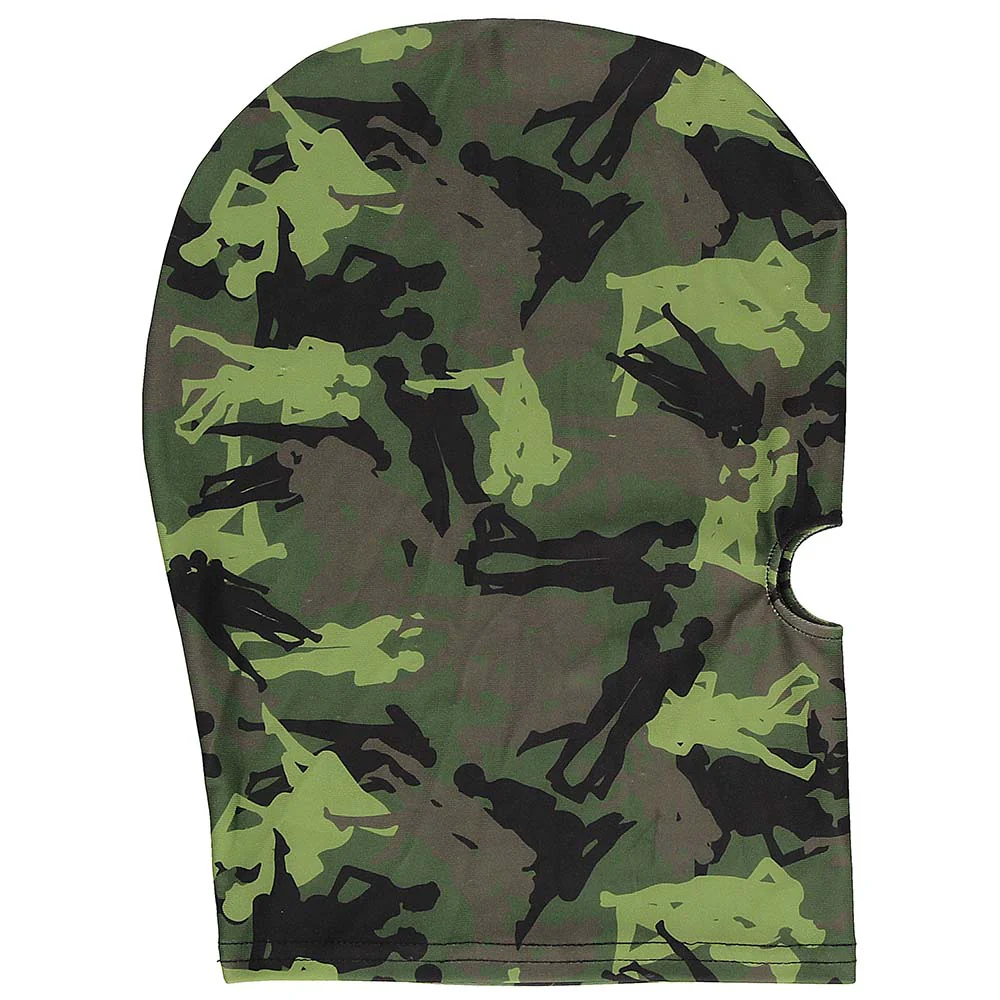 Ouch! Army Themed Mask with Mouth Opening - Image 3