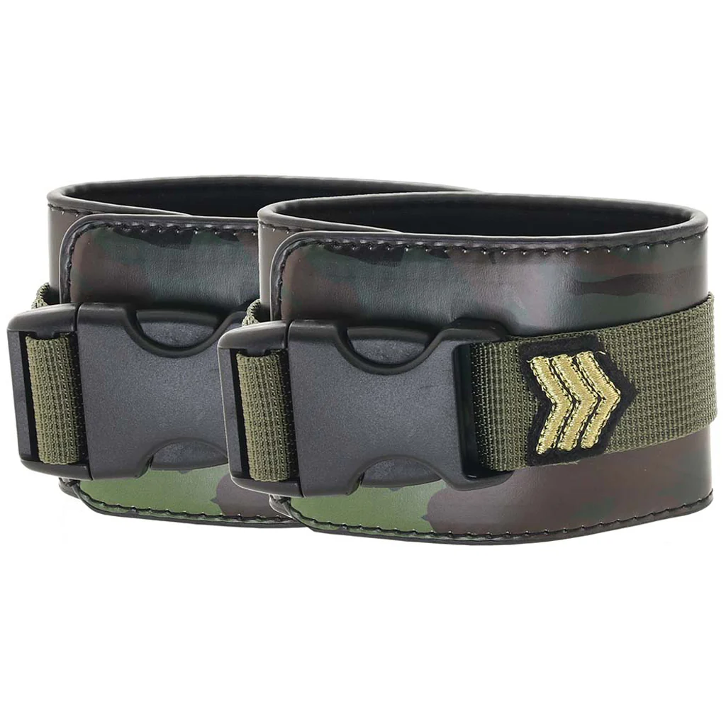 Ouch! Army Themed Wrist Cuffs - Image 5