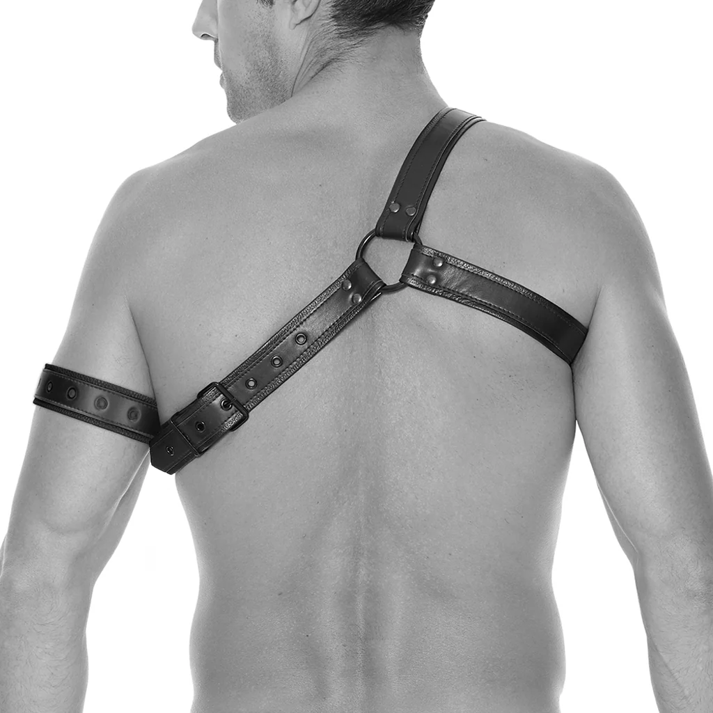 Ouch! Gladiator Harness with Arm Band - Image 3