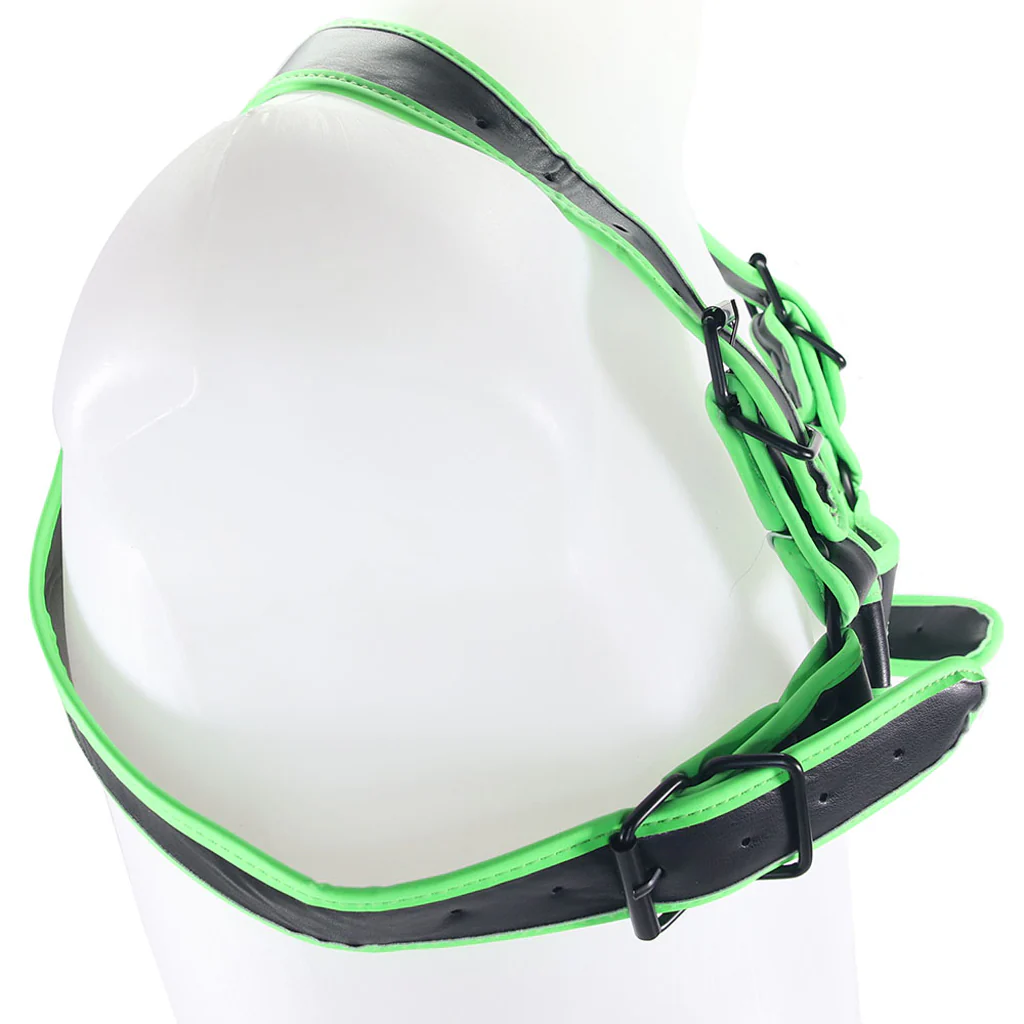 Ouch! Glow in the Dark Buckle Bulldog Harness /M - Image 3