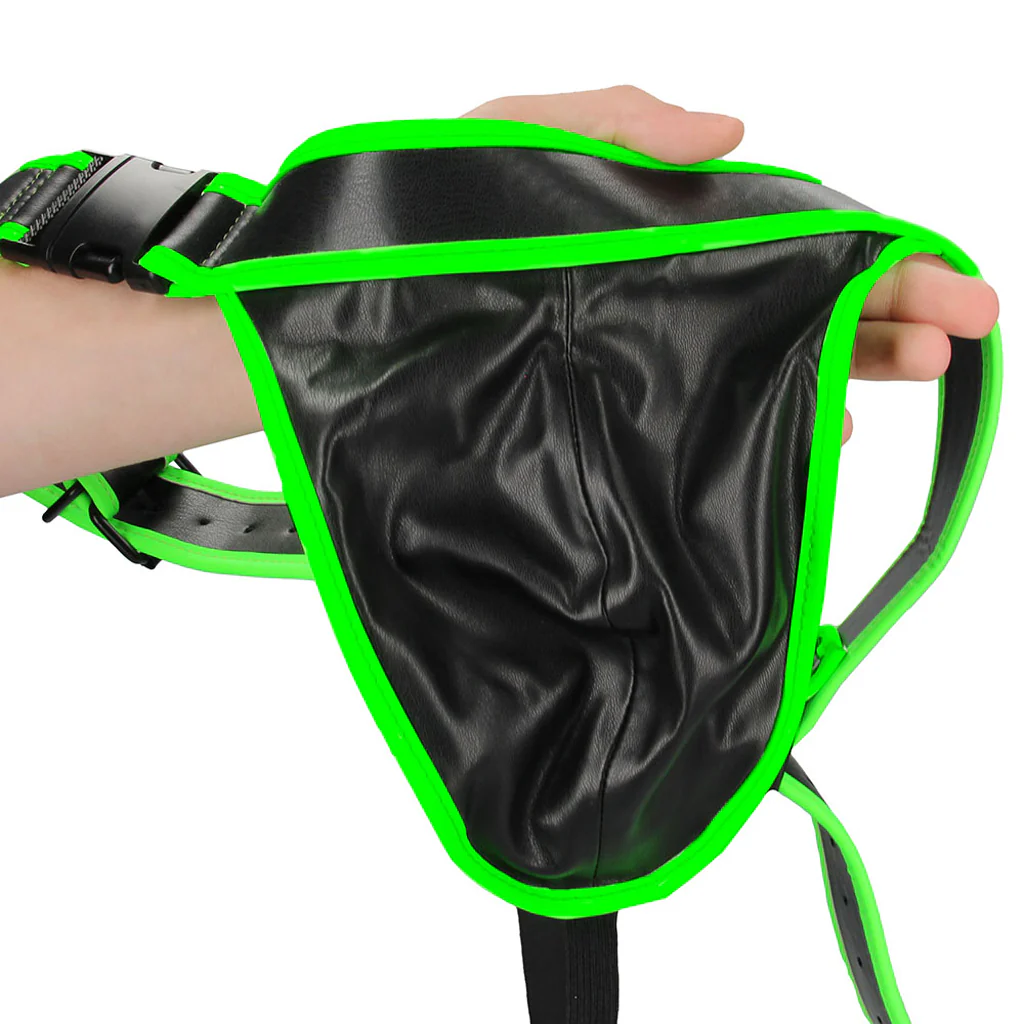 Ouch! Glow In The Dark Side Buckle Jock Strap /XL - Image 3