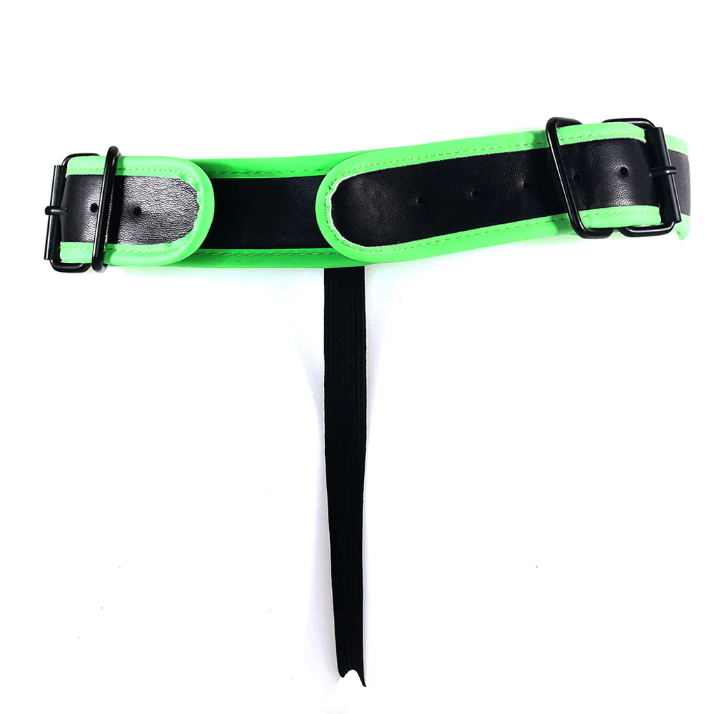 Ouch! Glow In The Dark Front Buckle Jock Strap /XL - Image 5