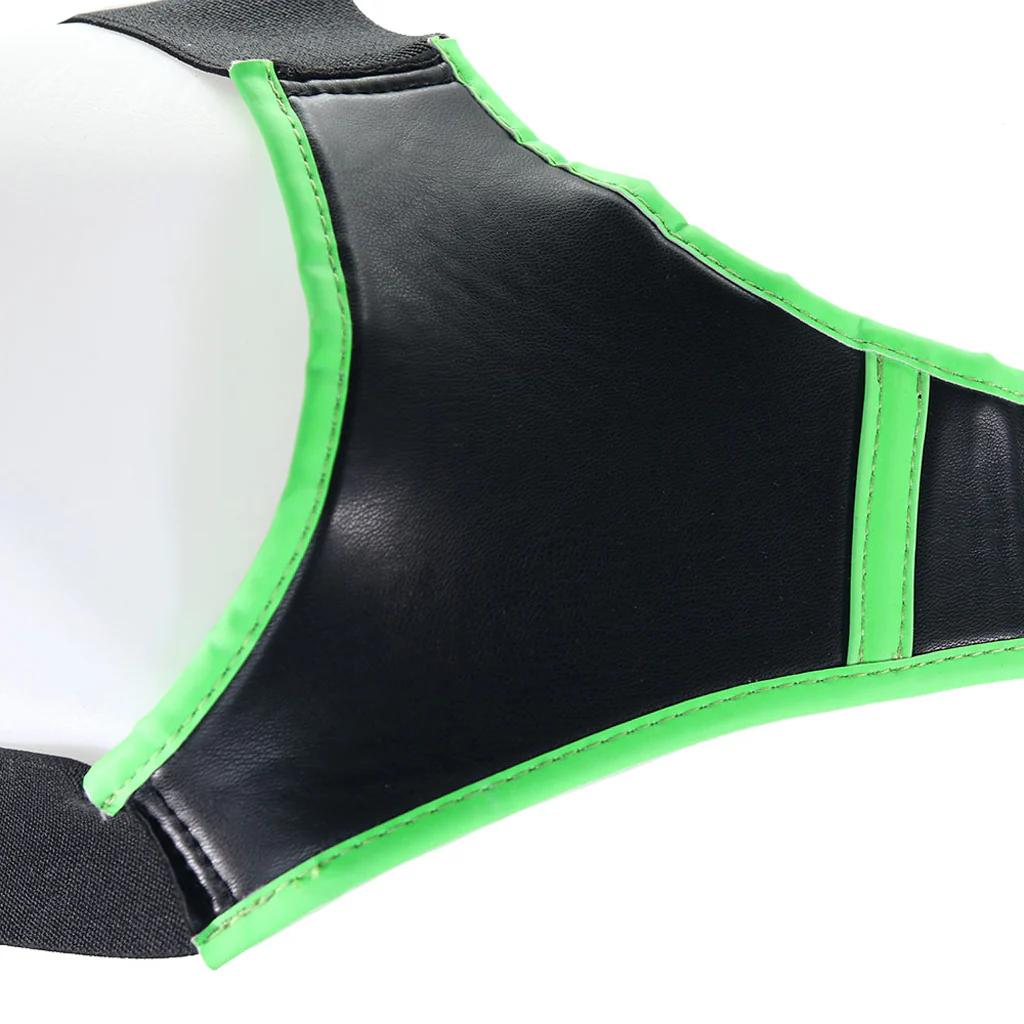 Ouch! Glow In The Dark Neoprene Harness /XL - Image 2