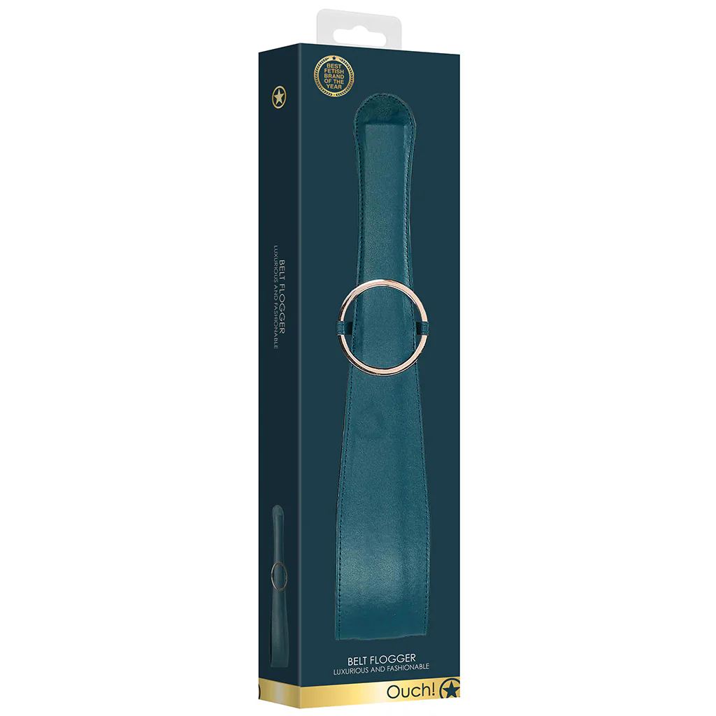 Ouch! Halo Belt Flogger in Green - Image 9