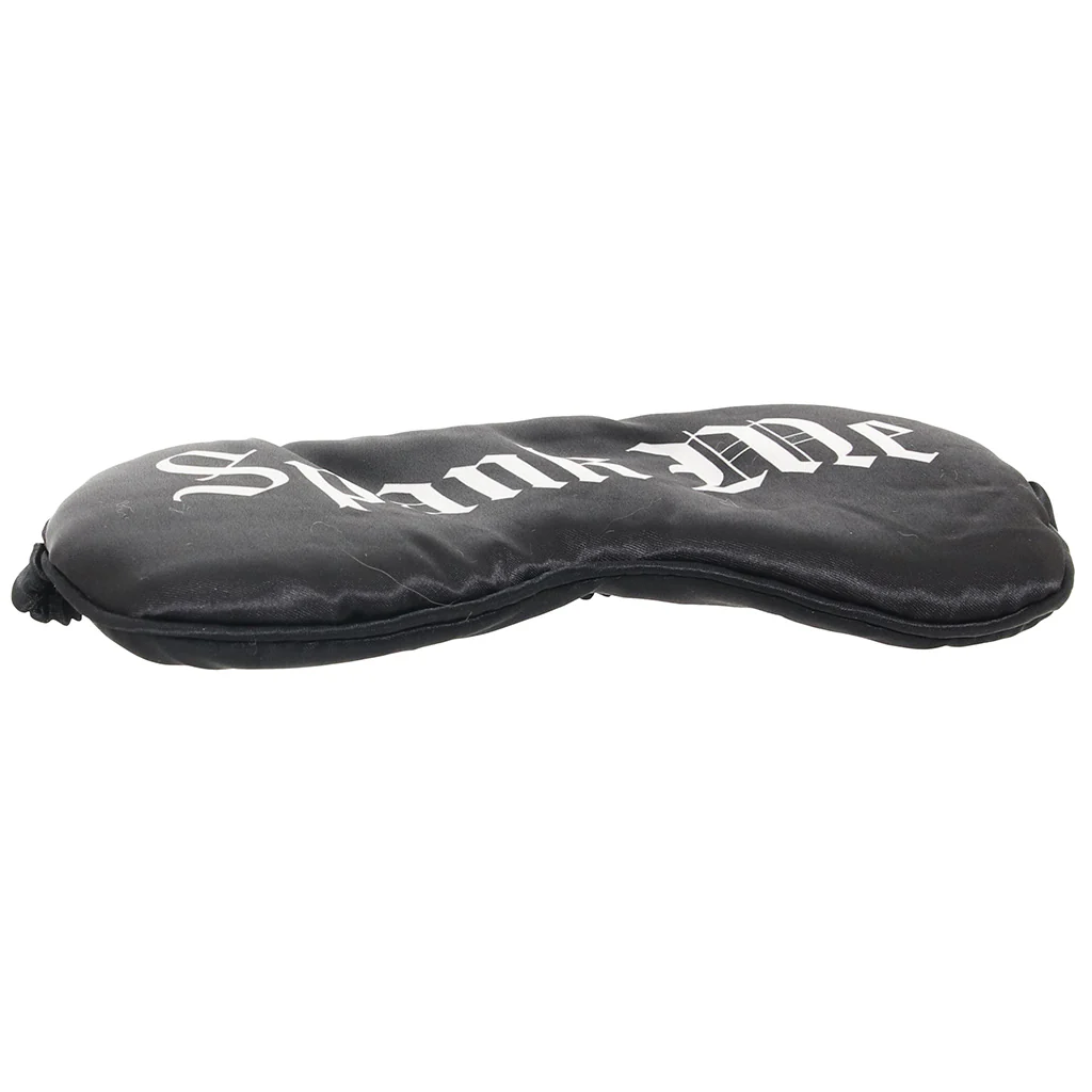 Ouch! Printed Satin Spank Me Blindfold - Image 7